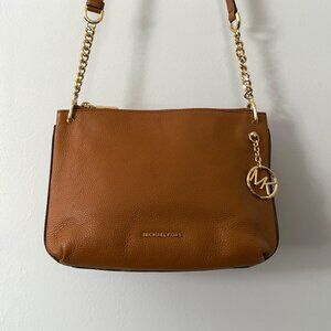 MICHAEL KORS LILLIE ACORN MESSENGER BAG